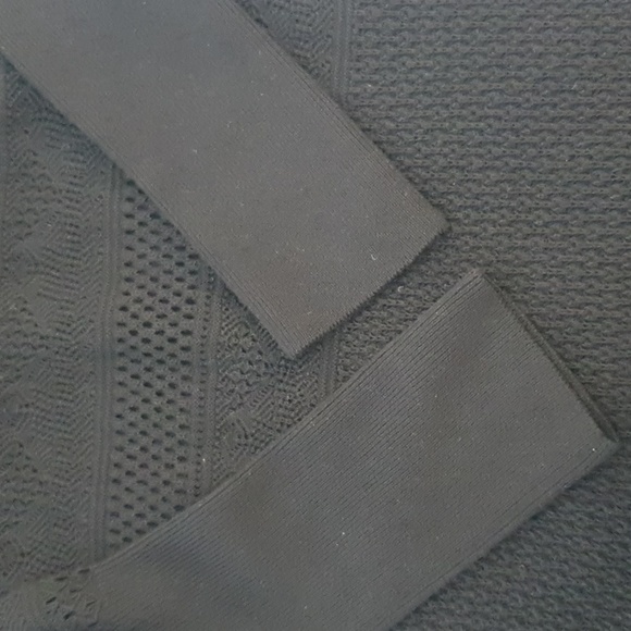 Ralph Lauren Purple Label Lace Cashmere-Silk Blend Puff-Sleeve Cocktail - Picture 10 of 15